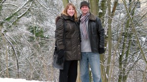 Michael & Julie in the snow